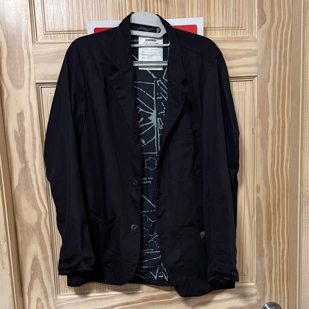 Deva States Cotton Blazer Jacket - Sz Small